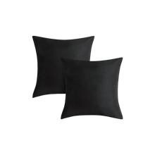 Carica l'immagine nel visualizzatore di Gallery, federa-cuscino-nera