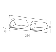 Carica l'immagine nel visualizzatore di Gallery, Applique-led-Intec-illuminazione