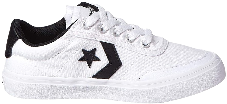 Converse bianche basse bambino outlet