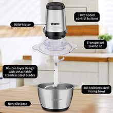 Carica l'immagine nel visualizzatore di Gallery, frullatore-cucina-acciaio