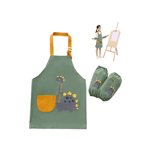 Carica l'immagine nel visualizzatore di Gallery, grembiule-bambini-dinosauro