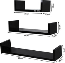 Carica l'immagine nel visualizzatore di Gallery, mensole-moderne-casa