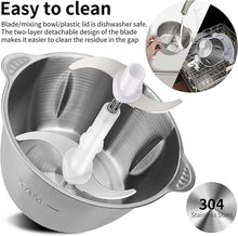 Carica l'immagine nel visualizzatore di Gallery, tritatutto-acciaio-inox