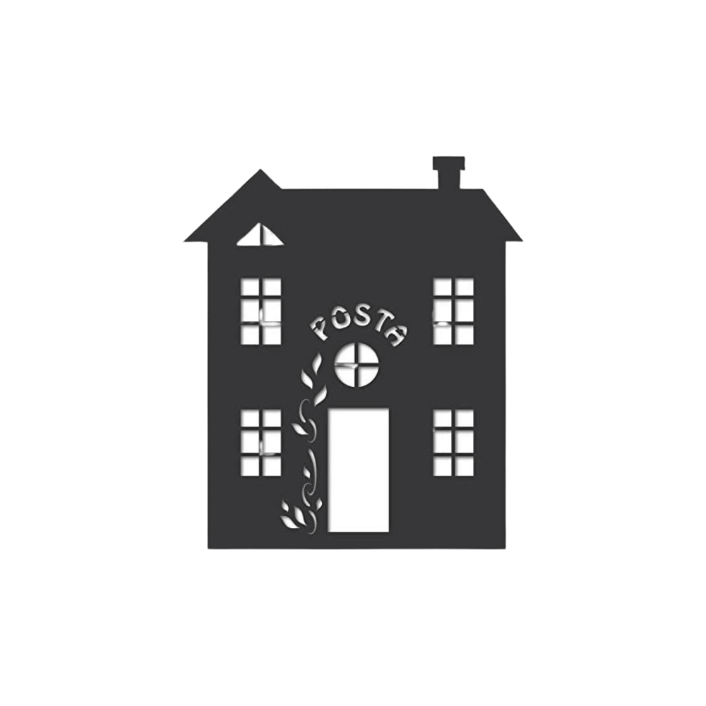 Frontale Intercambiabile Per Cassetta Postale MIA - Design Albero Di Natale - Verde - Foto 11