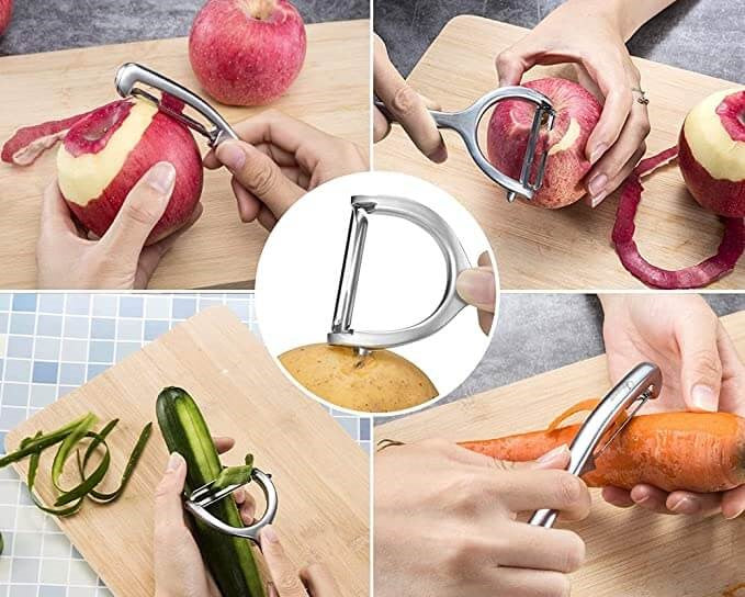 Pelapatate Pro in acciaio inossidabile 304 a forma di Y / I per